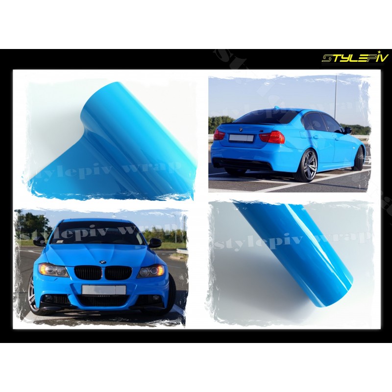 Film autocollant bleu protection ventilation - ThermoLab sàrl