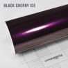 Film covering 'black chery ice' brillant finition métallisé ,vinyle adhésif de marque TECKWRAP