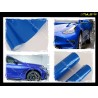 Film Covering bleu Brillant "saphire blue"vinyle adhésif thermoformable