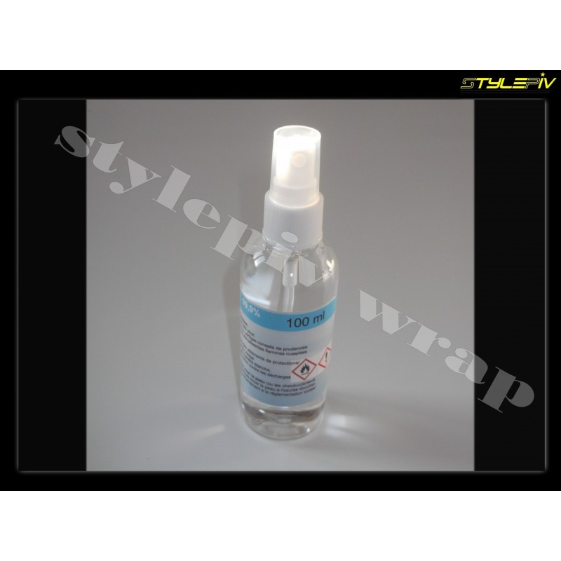 Alcool isopropylique spray nettoyant pour la pose covering